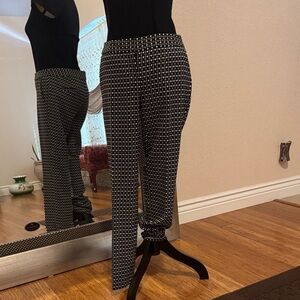 Express Monochrome Geometric Women's Trousers